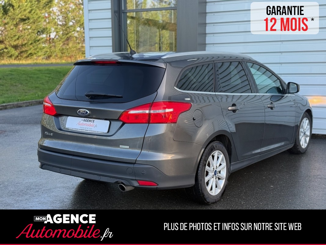 Ford FOCUS SW 1.5 ECOBOOST 150ch TITANIUM *BOITE AUTO*KIT DISTRIBUTION 2026*CAMERA*FEUX AUTO* / GARANTIE 12 MOIS