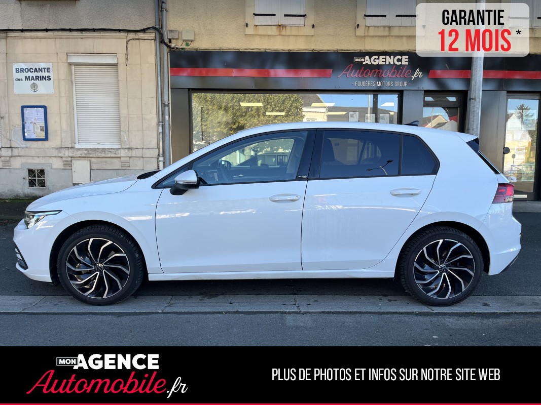 Volkswagen Golf VIII ACTIVE Hatchback 2.0 TDi DSG7 116 Cv Boîte Auto