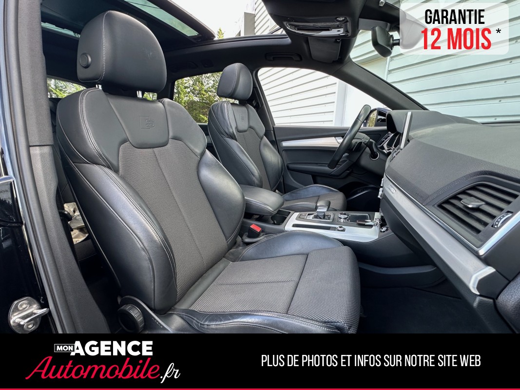 Audi Q5 55 TFSI E 367 Ch QUATTRO *Entretien 100% AUDI*Carplay*Toit Pano*Volant Meplat / GARANTIE 12 MOIS