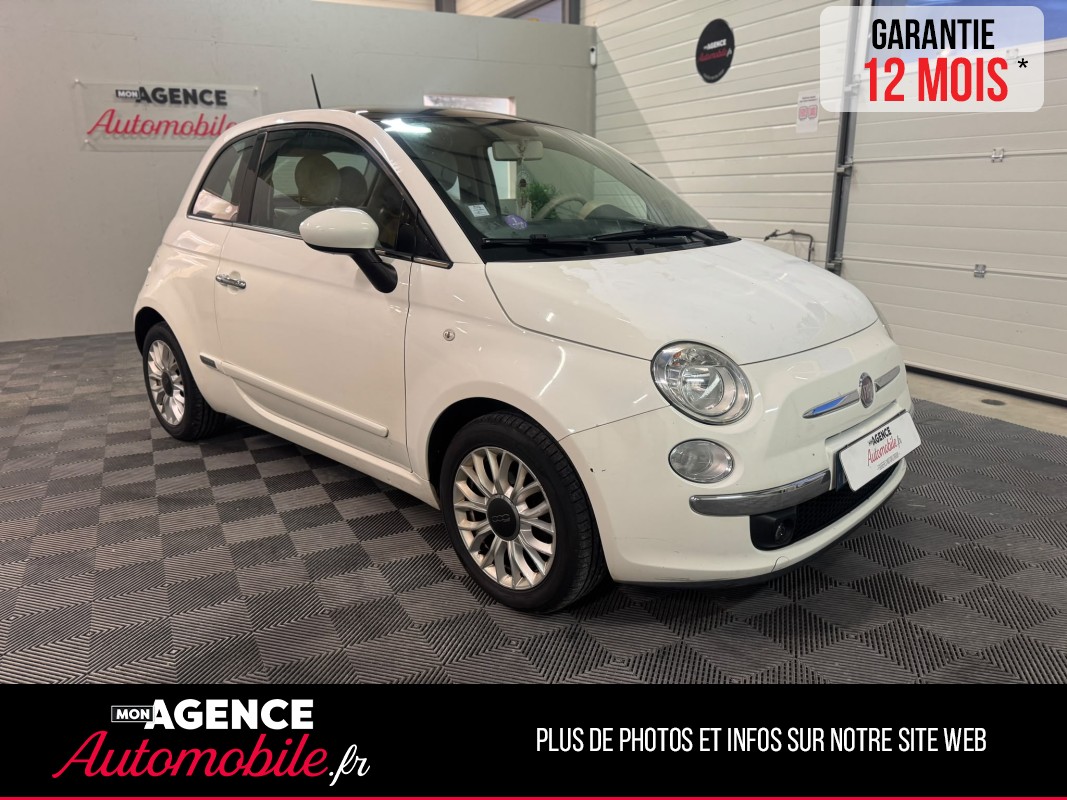 Fiat 500 1.2 69 CH LOUNGE / Garantie 12 Mois