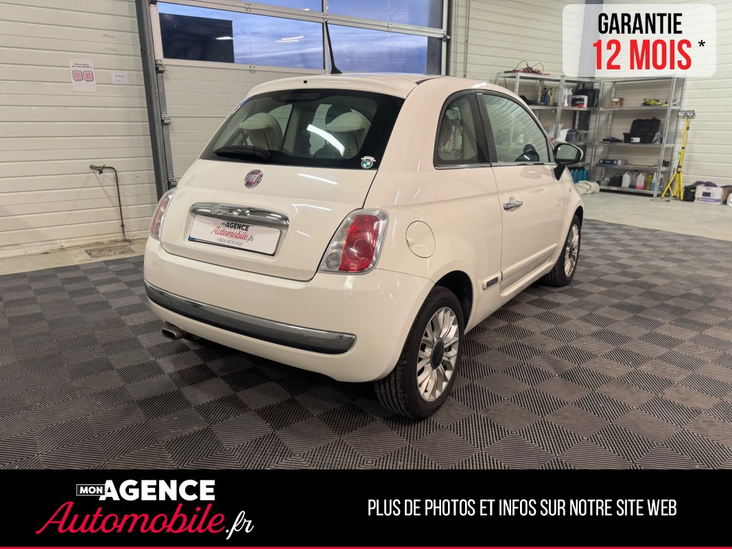Fiat 500 1.2 69 CH LOUNGE / Garantie 12 Mois