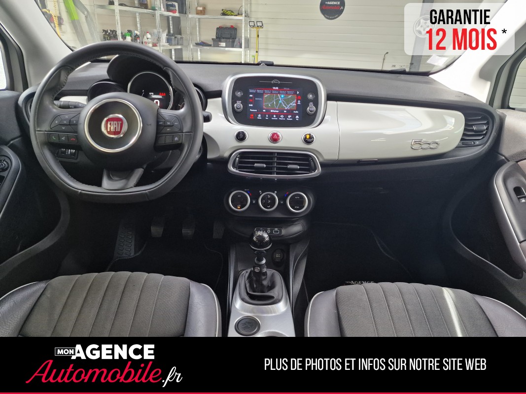 Fiat 500X 1.6 MJTD 120 CH LOUNGE / Garantie 12 Mois