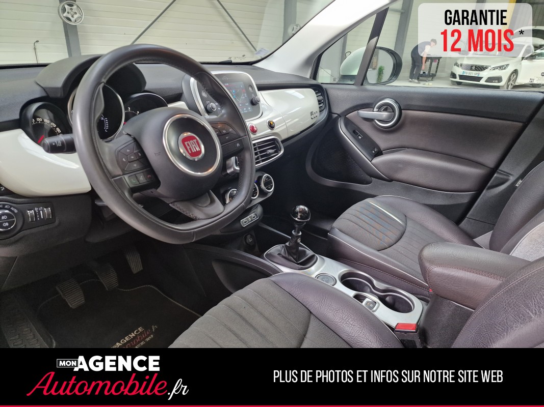 Fiat 500X 1.6 MJTD 120 CH LOUNGE / Garantie 12 Mois