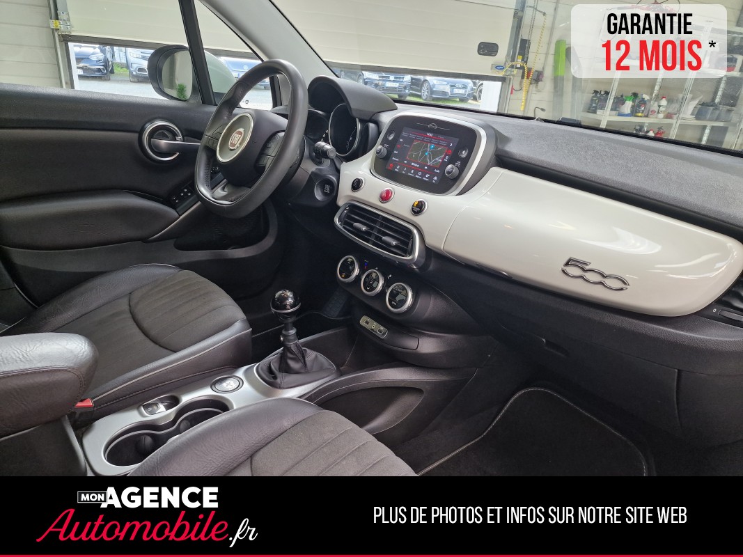 Fiat 500X 1.6 MJTD 120 CH LOUNGE / Garantie 12 Mois
