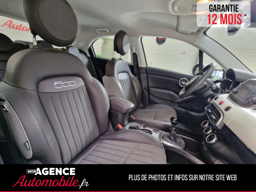 Fiat 500X 1.6 MJTD 120 CH LOUNGE / Garantie 12 Mois