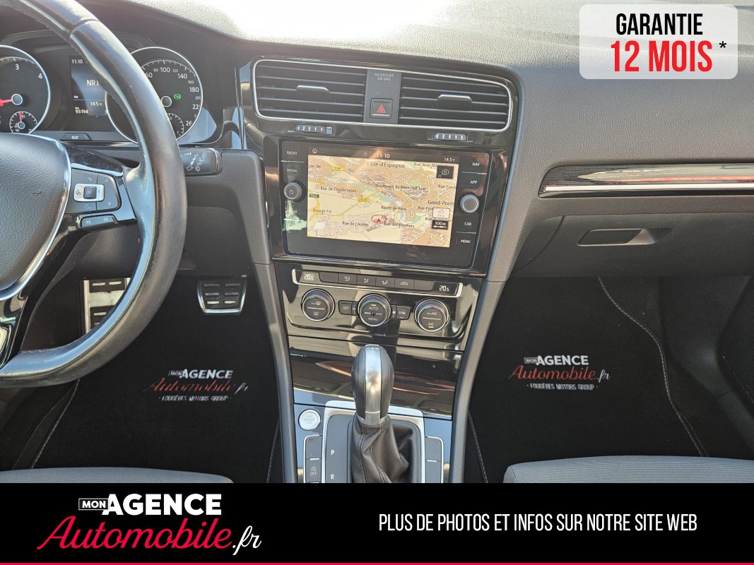 Volkswagen GOLF VII (2) 2.0 TDI 150 BLUEMOTION TECHNOLOGY CARAT DSG7 5P