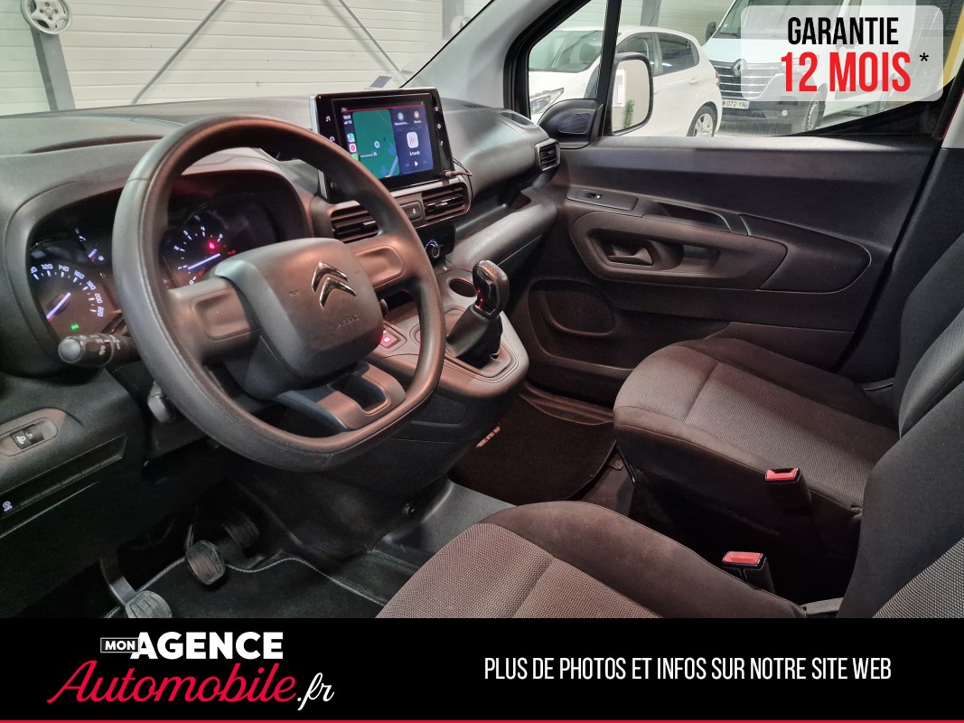 Citroën BERLINGO M 650KG 1.6 BLUE HDI 100 CH CLUB / Garantie 12 Mois